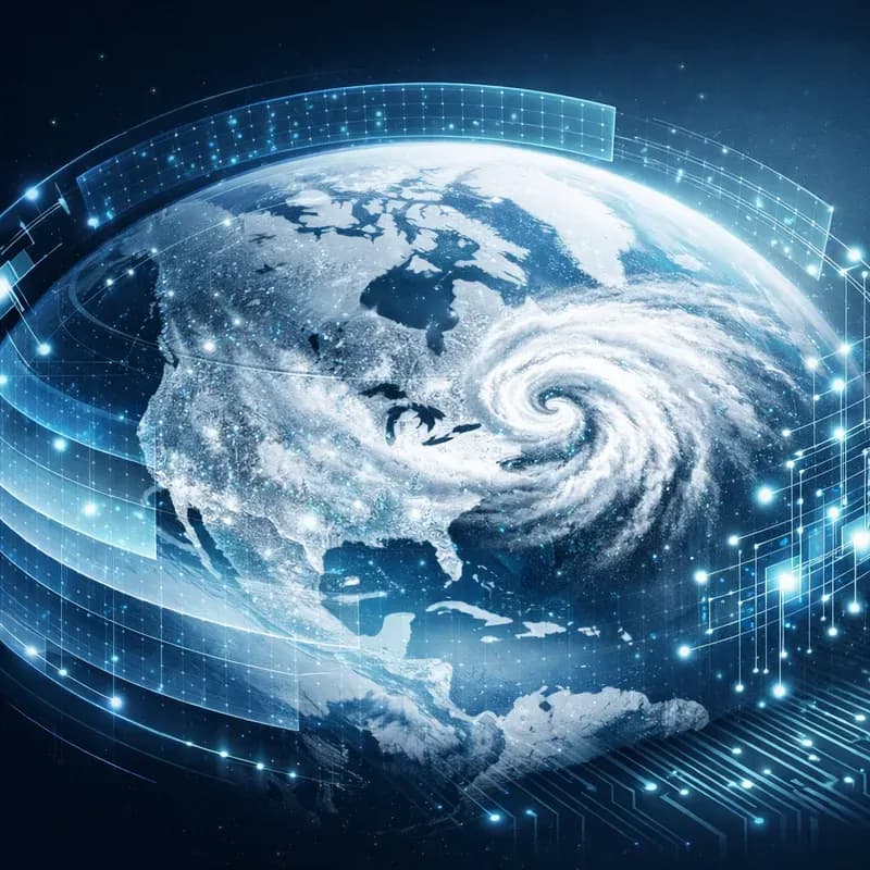 엔비디아 Earth-2 AI 날씨 모델, 이번 폭풍을 ‘몇 주 전’ 봤을까?