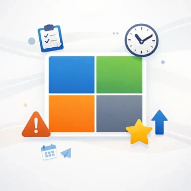 아이젠하워 투두리스트: “바쁜데 성과 없는” 날을 끝내는 4칸 우선순위 정리법