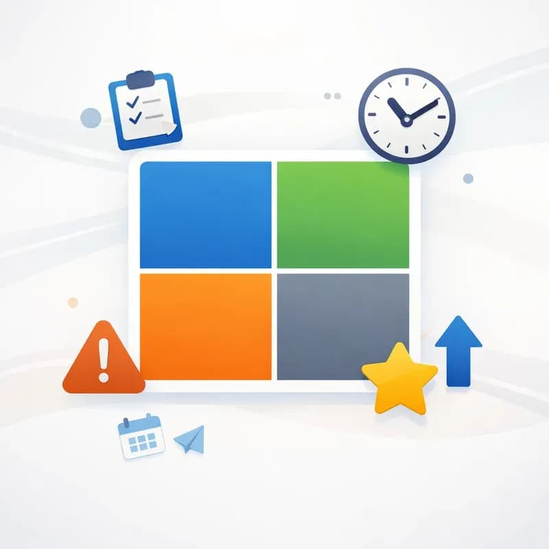 아이젠하워 투두리스트: “바쁜데 성과 없는” 날을 끝내는 4칸 우선순위 정리법