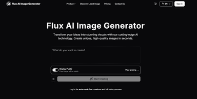 Flux AI Image Generator