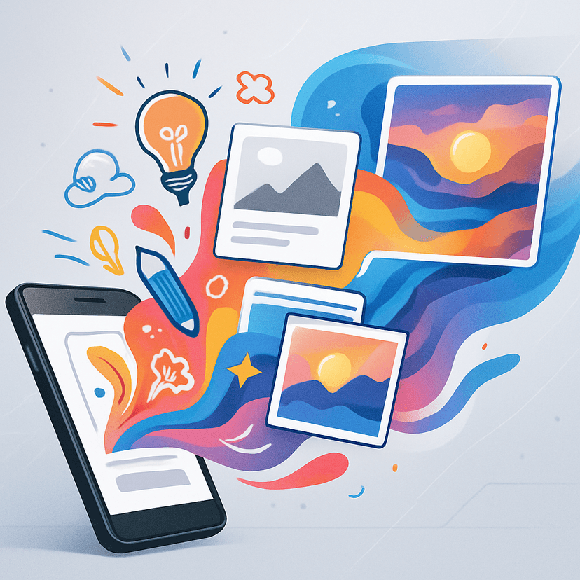 AI와 인공지능으로 사진·낙서를 재미있게 변신! Mixup 앱 모든 것