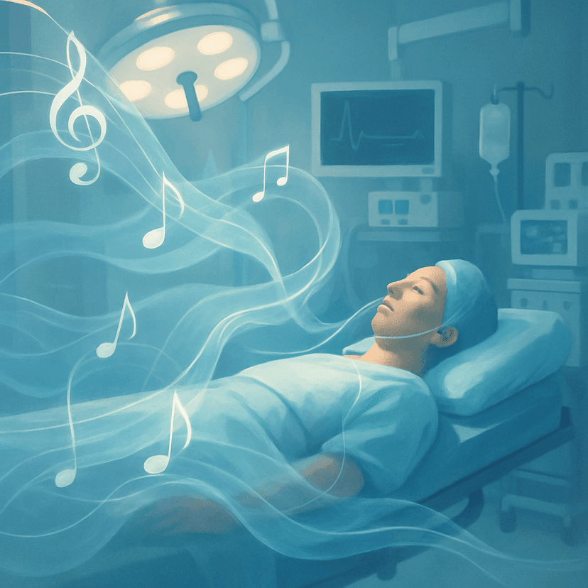 AI와 인공지능이 밝혀낸 음악의 힘: 음악이 수술을 완화하고 회복을 빠르게 하는 이유