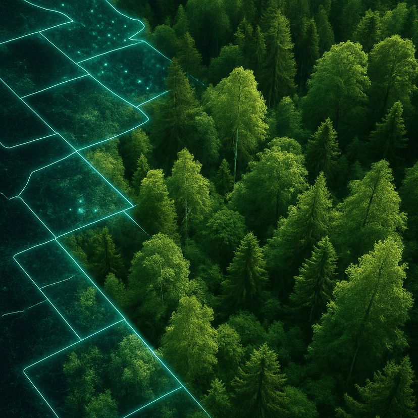 AI와 인공지능으로 자연림과 인공 숲 구분! 산림 파괴 없는 공급망, 이렇게 만들어집니다