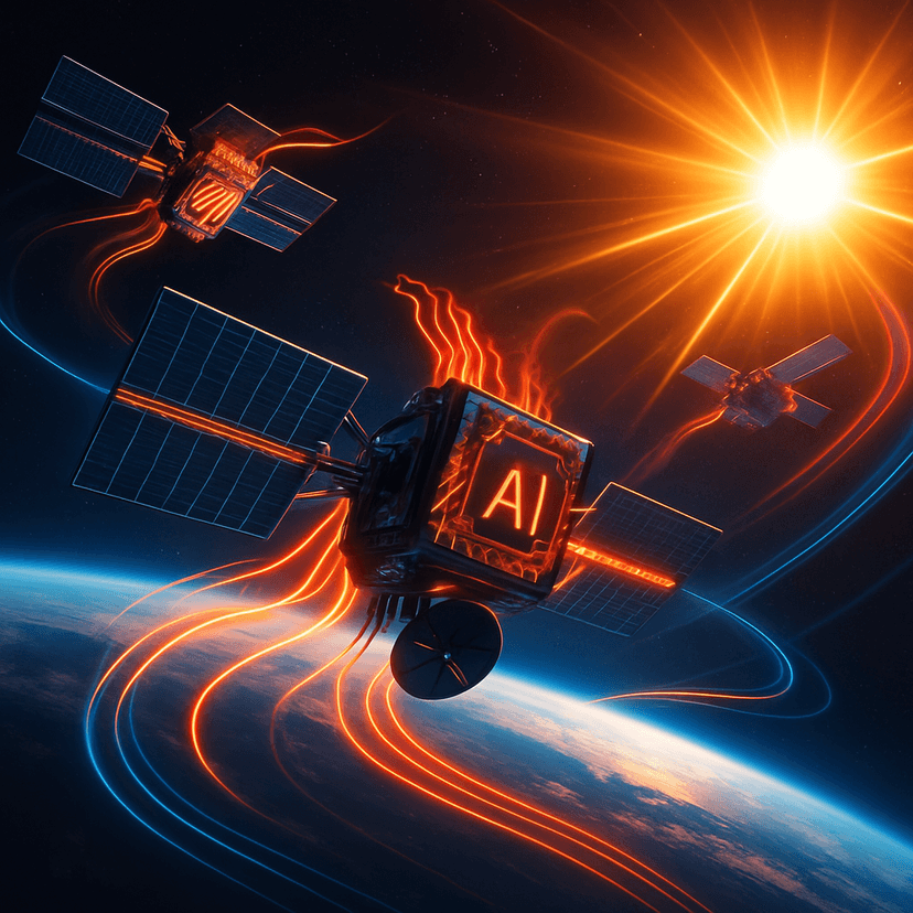 AI와 우주가 만나다: 우주 데이터센터가 부르는 새로운 냉각 혁명과 로켓 경쟁