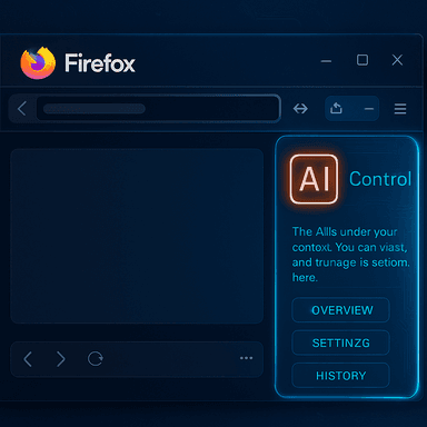 Firefox, 인공지능을 내 마음대로! 브라우저 AI 창의 혁신적 변화