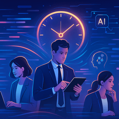 AI, 인공지능으로 업무 혁신: “하루 80분 절약” 시대가 온다