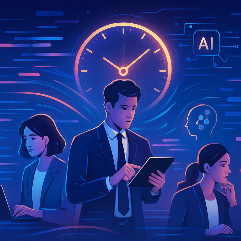 AI, 인공지능으로 업무 혁신: “하루 80분 절약” 시대가 온다