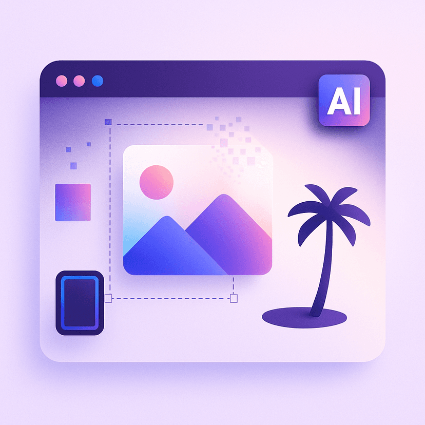 Figma, AI로 무장하다: 객체 제거부터 이미지 확장까지 인공지능 디자인 혁신!