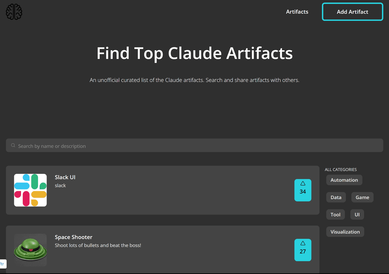 Claude Artifacts Share